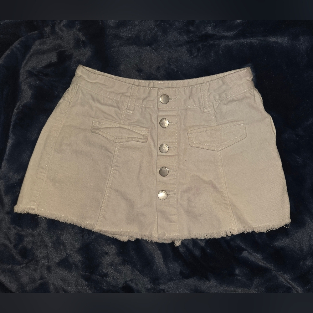 White Mini Skort szS